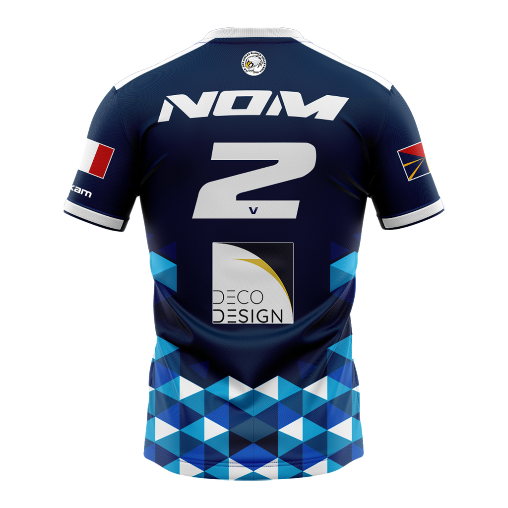US DES AIGLES BLANCS Maillot - Bleu