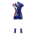 EDF MILITAIRE Kit de match F - Bleu