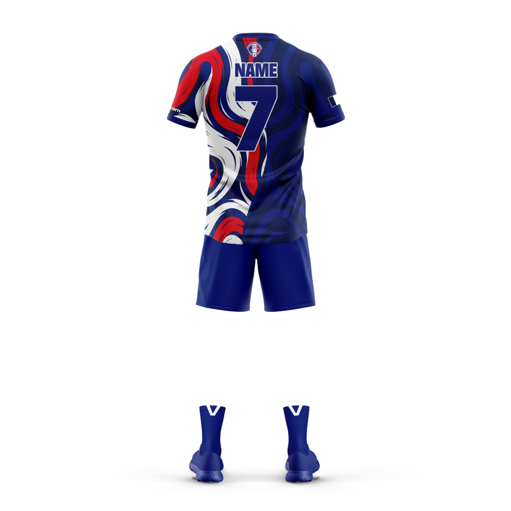 EDF MILITAIRE Kit de match H - Bleu