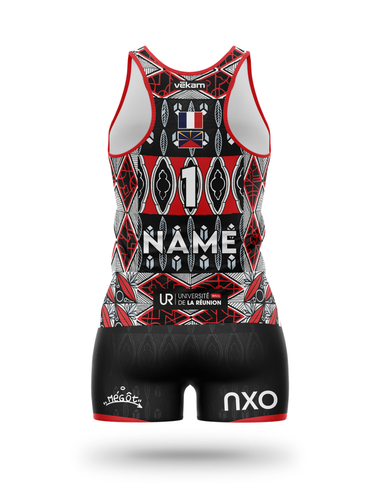 LRSU Beach Volley Game Kit F MÉGOT - Noir