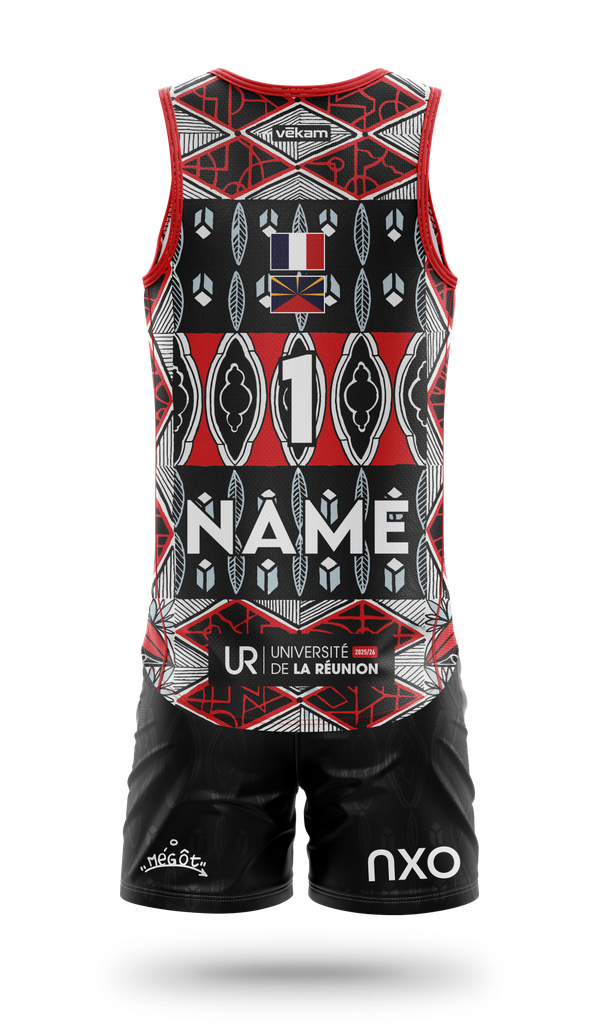 LRSU Beach Volley Game Kit H MÉGOT - Noir