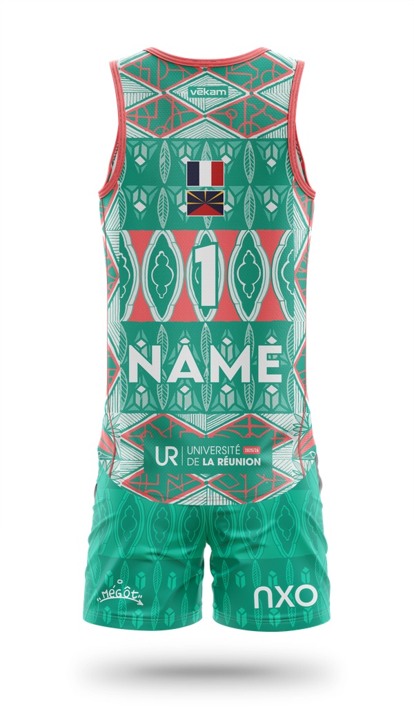 LRSU Beach Volley Game Kit H MÉGOT - Vert