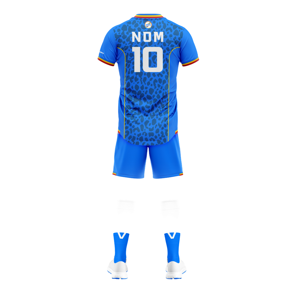 FEDERATION DE VOLLEYBALL DU CONGO Kit de match H - Bleu
