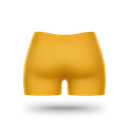 LRVB 26 BEACH Short F - Jaune