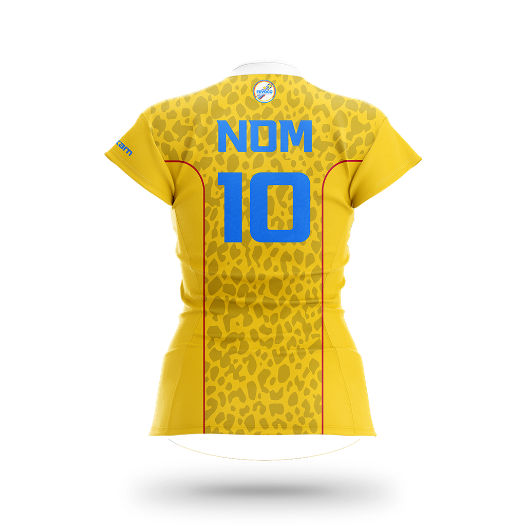 FEVOCO Maillot de match F - Jaune