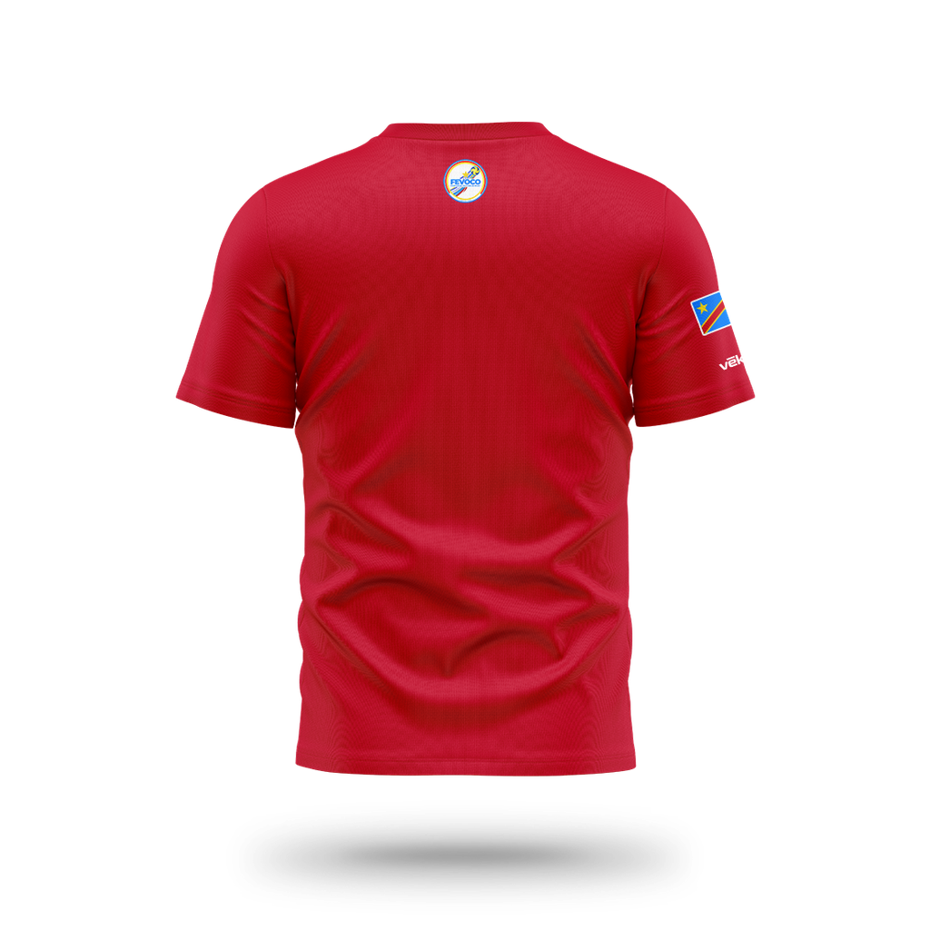 FEVOCO T-shirt H - Rouge