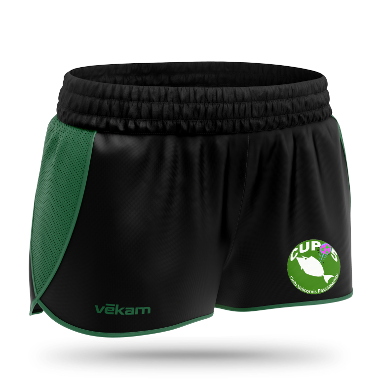 CLUB UNICORNIS PASSAMAINTY Short F - Black/Green