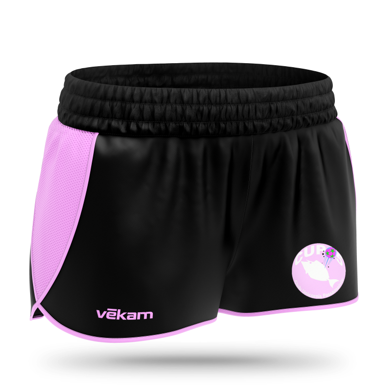 CLUB UNICORNIS PASSAMAINTY Short F - Black/Pink
