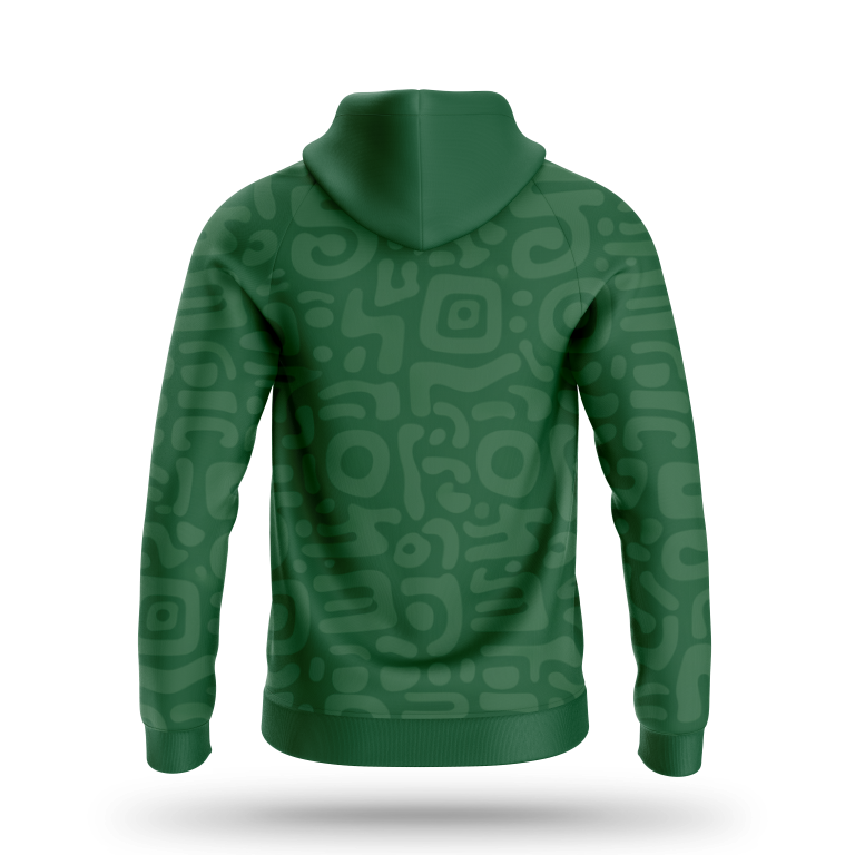 CLUB UNICORNIS PASSAMAINTY Veste de survêtement à capuche - Green