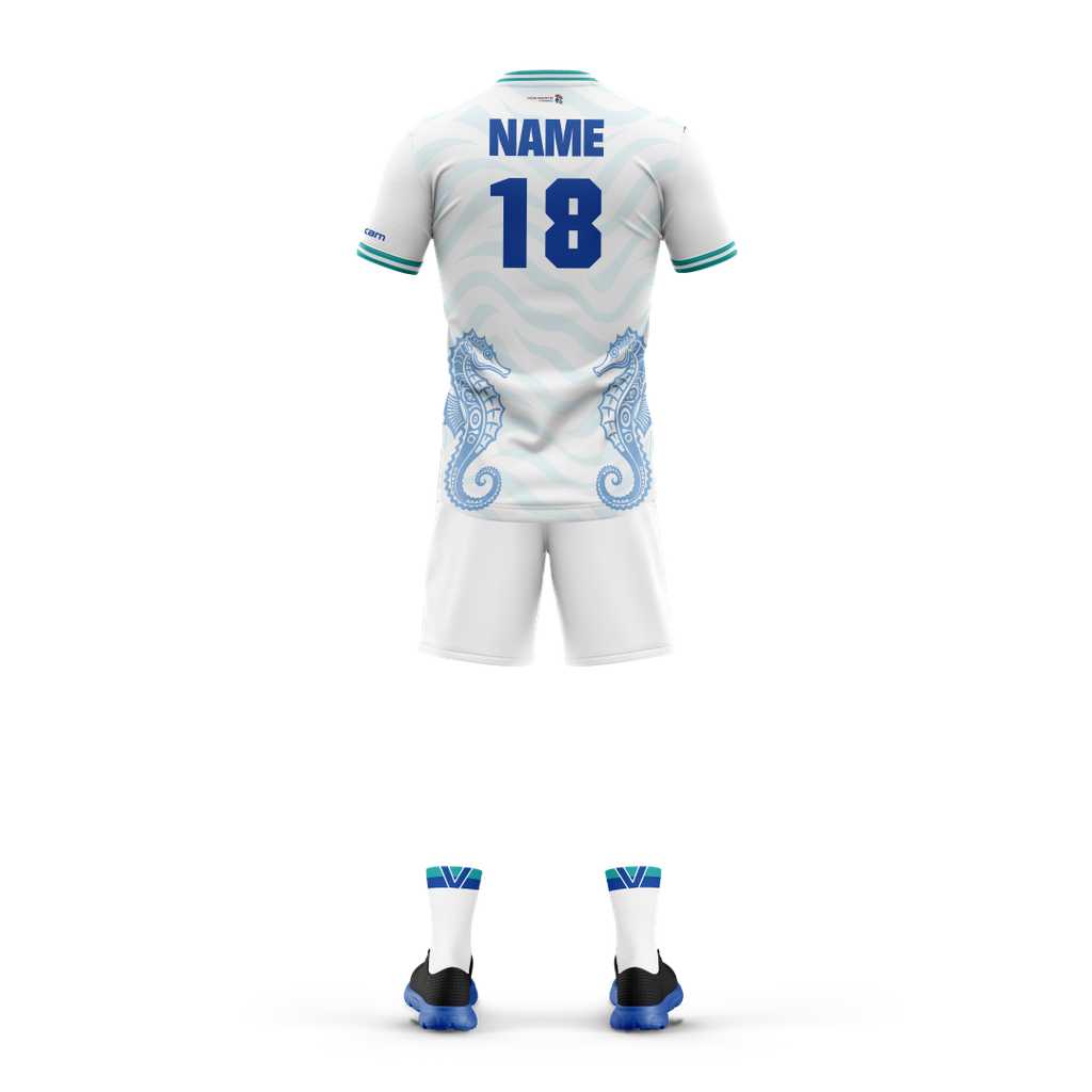 LIGUE MAYOTTE HB Kit de match H - White