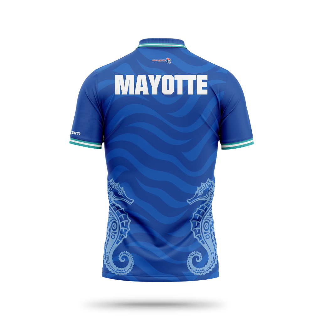 LIGUE MAYOTTE HB Polo H - Blue