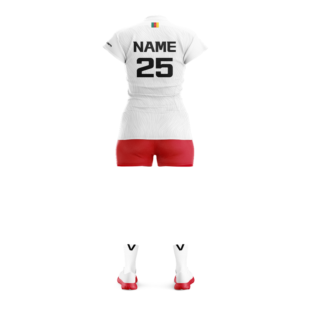 FECAVOLLEY Kit de match F - Blanc