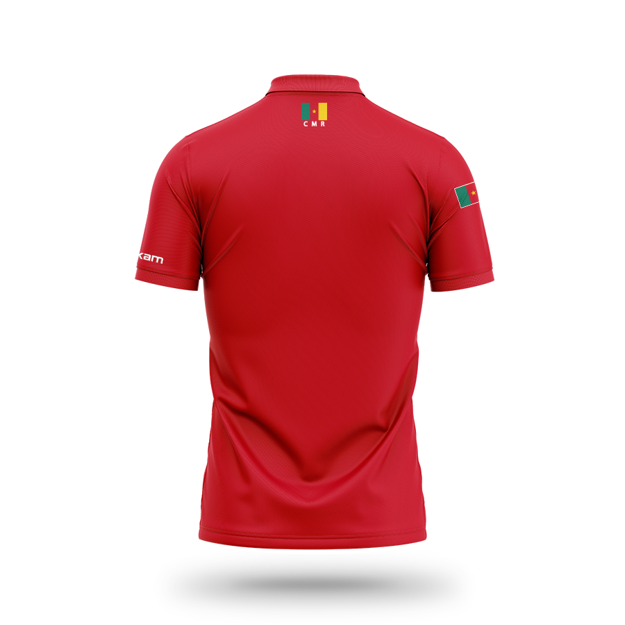 FECAVOLLEY Polo H - Rouge