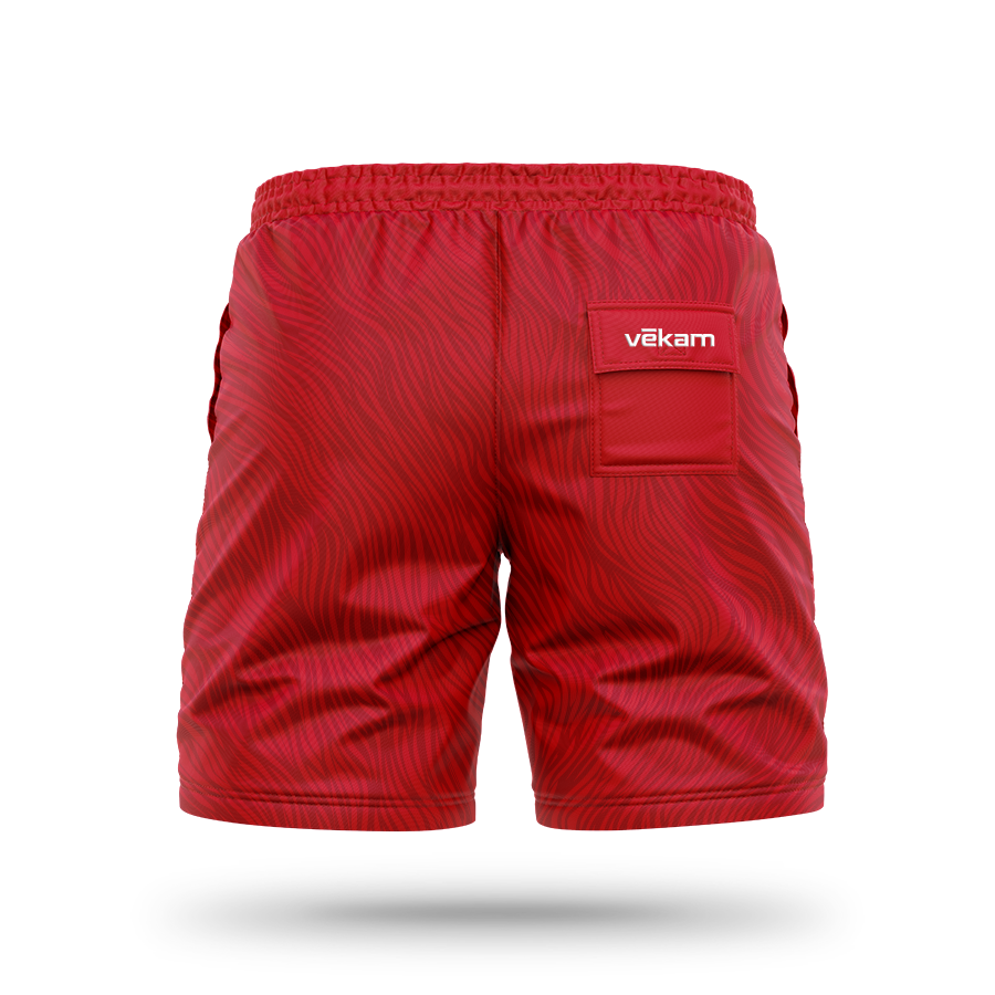 FECAVOLLEY Short H - Rouge
