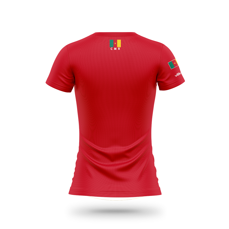 FECAVOLLEY T-shirt F - Rouge