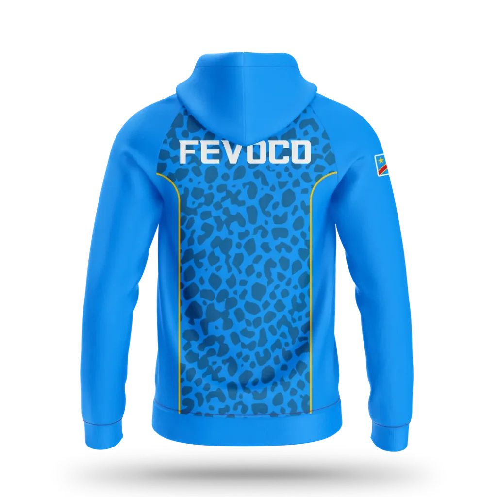 FEVOCO Veste de survêtement - Bleu
