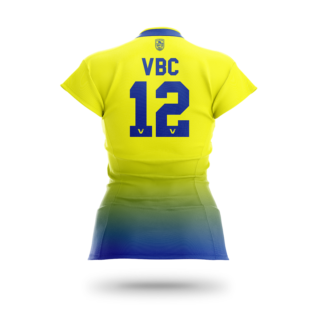 VBC SAINT-DENIS Maillot F - Jaune/Bleu