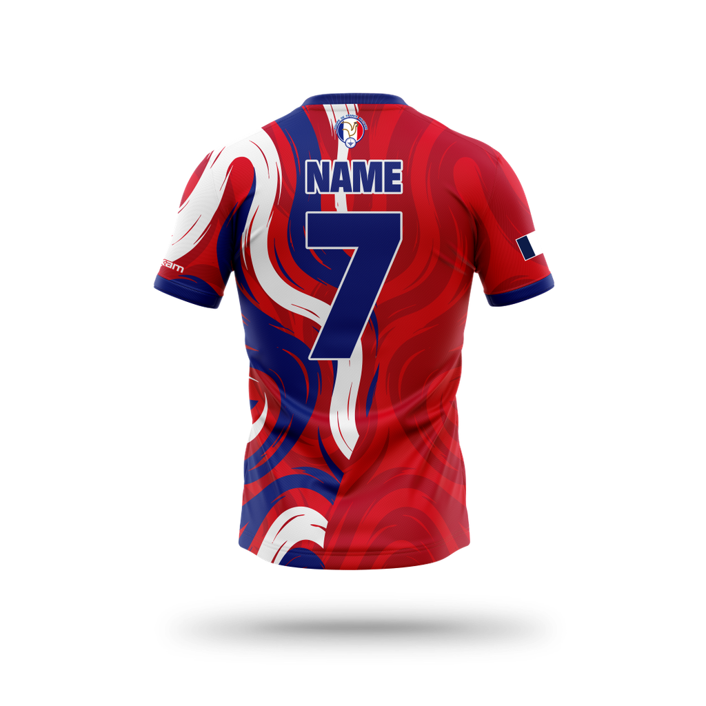 EDF MILITAIRE Maillot de match H - Rouge