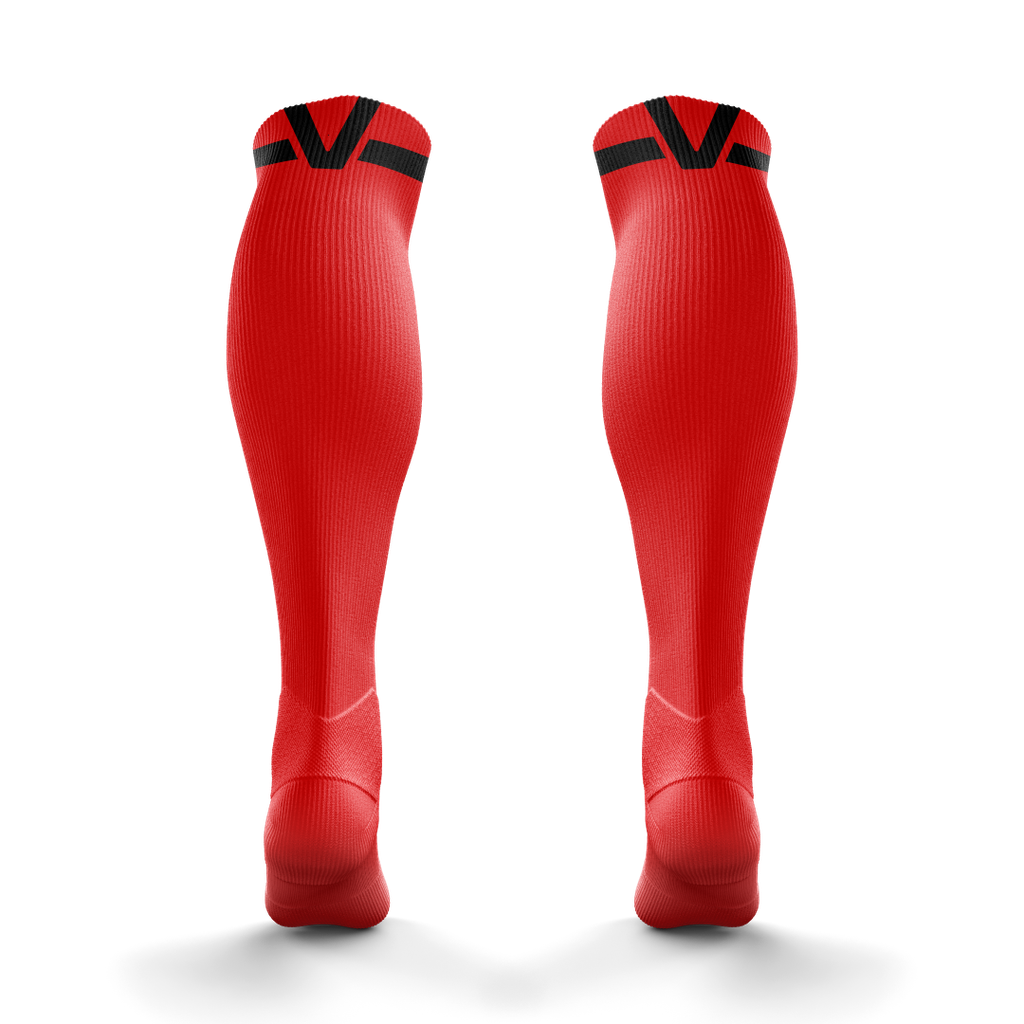 ADESIR GAME LONG SOCKS - RED