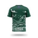 UNSS COLLEGE TITAN T-shirt H - Green