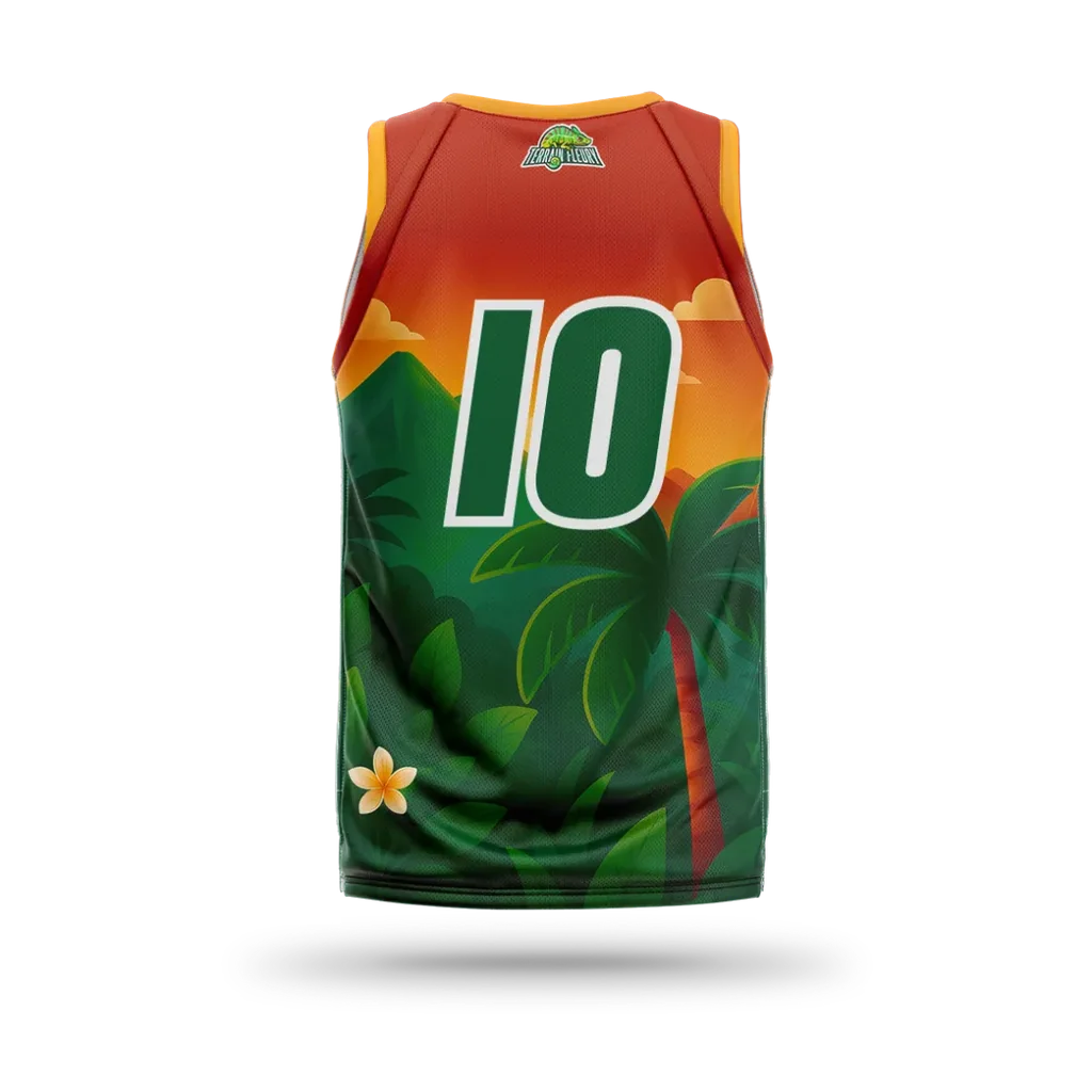 TERRAIN FLEURY JERSEY H - GREEN