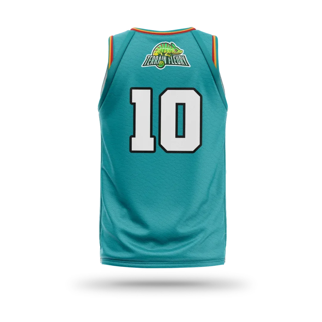 TERRAIN FLEURY JERSEY H - LAGOON