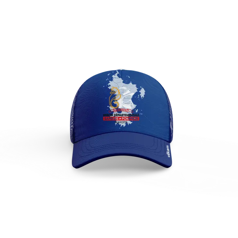 SAPEURS-POMPIERS DE MAYOTTE TRUCKER CAP - BLUE
