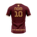 SARDA GAME JERSEY H M - GRENAT