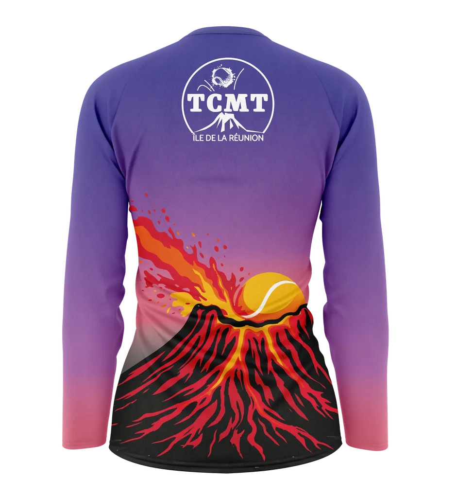 TCMT T-SHIRT ML F - PURPLE