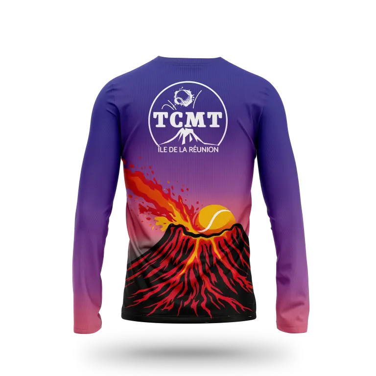 TCMT T-SHIRT ML H - PURPLE