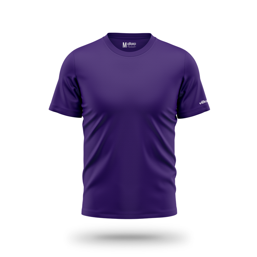 BASIC T-shirt 01 H - Purple
