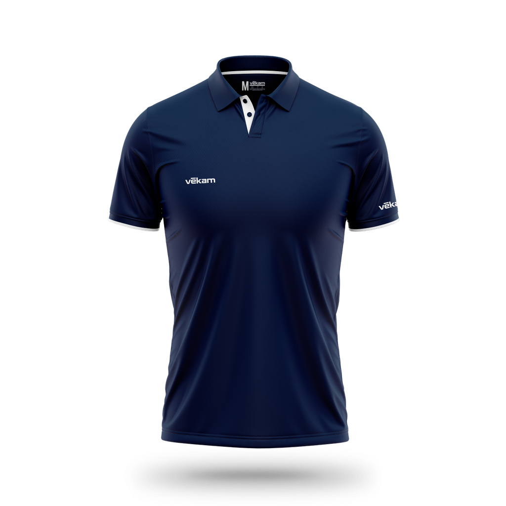 BASIC Polo 01 H - Bleu Marine