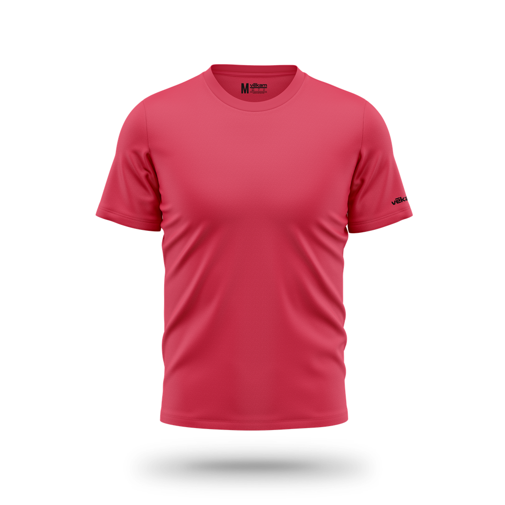 BASIC T-shirt 01 H - Crimson