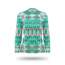 LRSU T-SHIRT ML F version MÉGOT - Vert