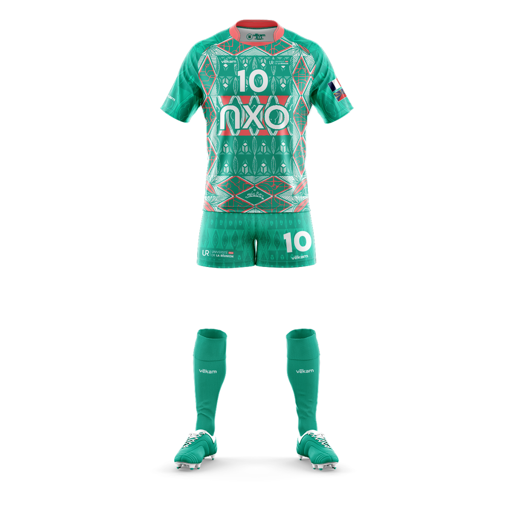 LRSU Game kit Rugby Collector MÉGOT - Vert