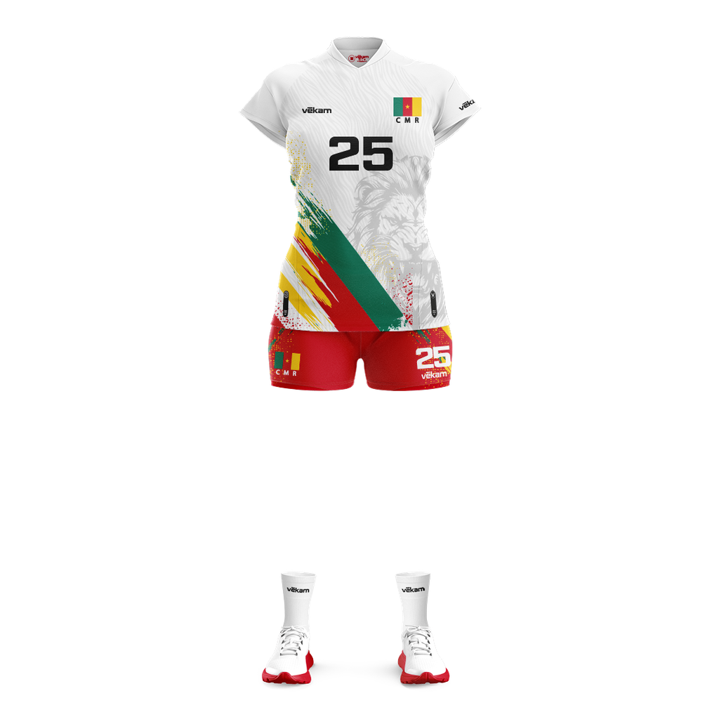 FECAVOLLEY Kit de match F - Blanc