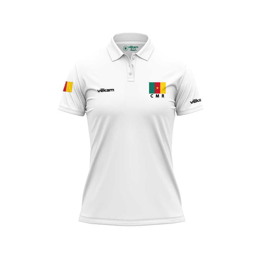FECAVOLLEY Polo F - Blanc
