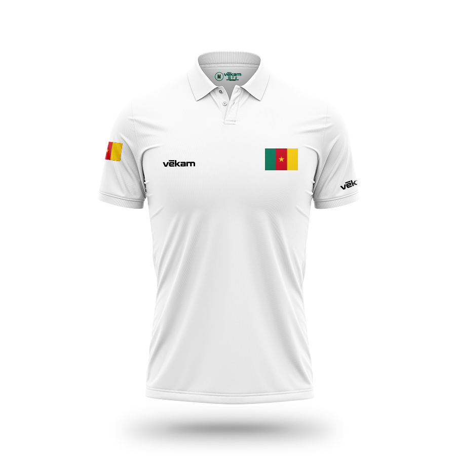 FECAVOLLEY Polo H - Blanc