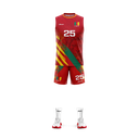 FECAVOLLEY Kit de match H - Rouge