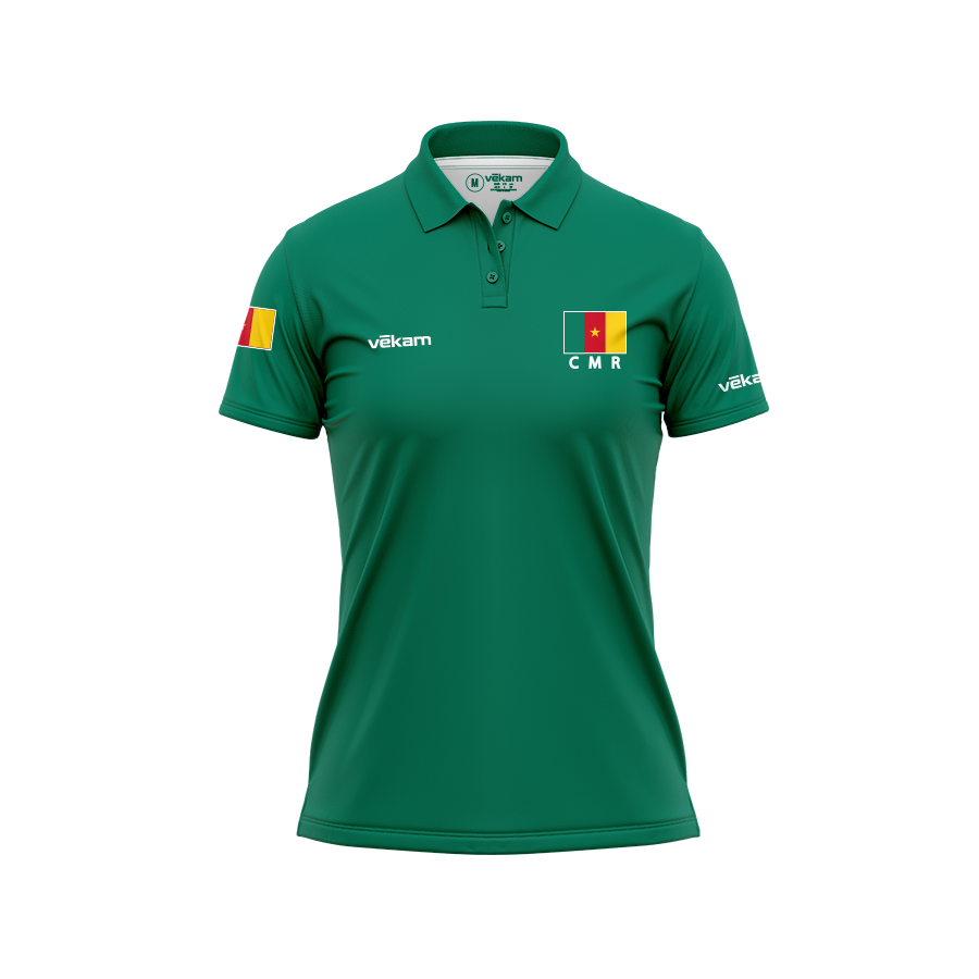 FECAVOLLEY Polo F - Vert