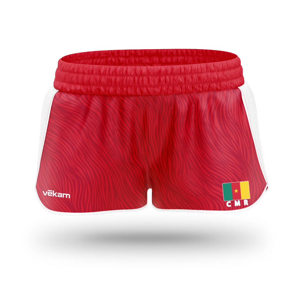 FECAVOLLEY Short F - Rouge