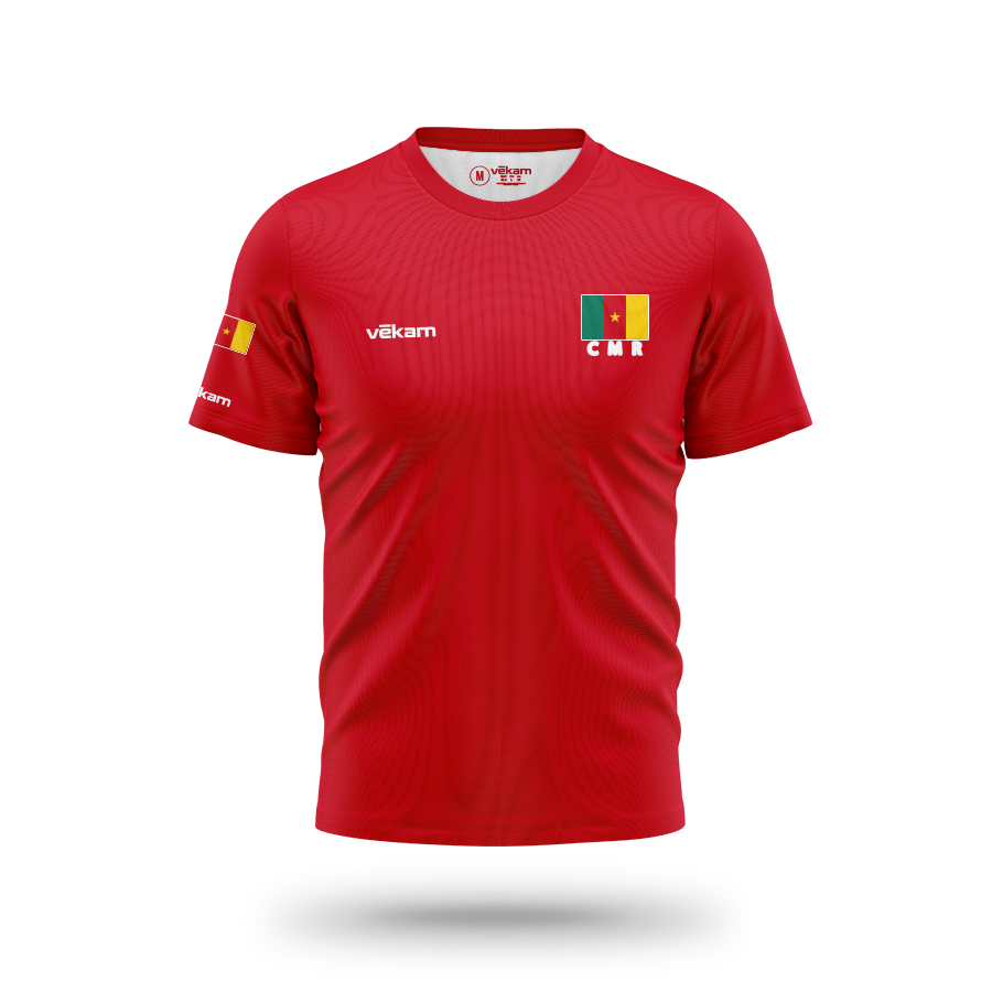 FECAVOLLEY T-shirt H - Rouge