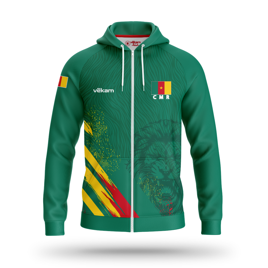 FECAVOLLEY Veste de survêtement - Vert