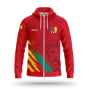 FECAVOLLEY Veste de survêtement - Rouge