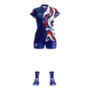EDF MILITAIRE Kit de match F - Bleu