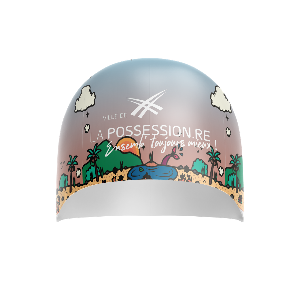 MAIRIE DE LA POSSESSION  BONNET DE BAIN - BLUE