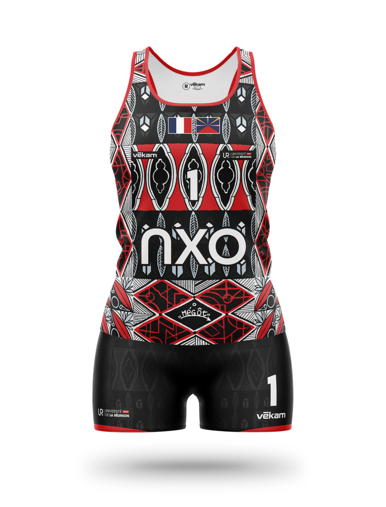 LRSU Beach Volley Game Kit F MÉGOT - Noir