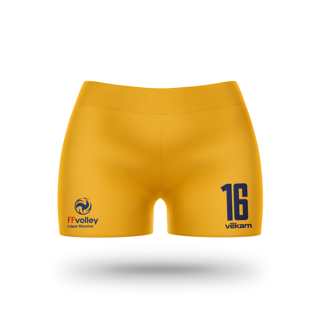 LRVB 26 BEACH Short F - Jaune