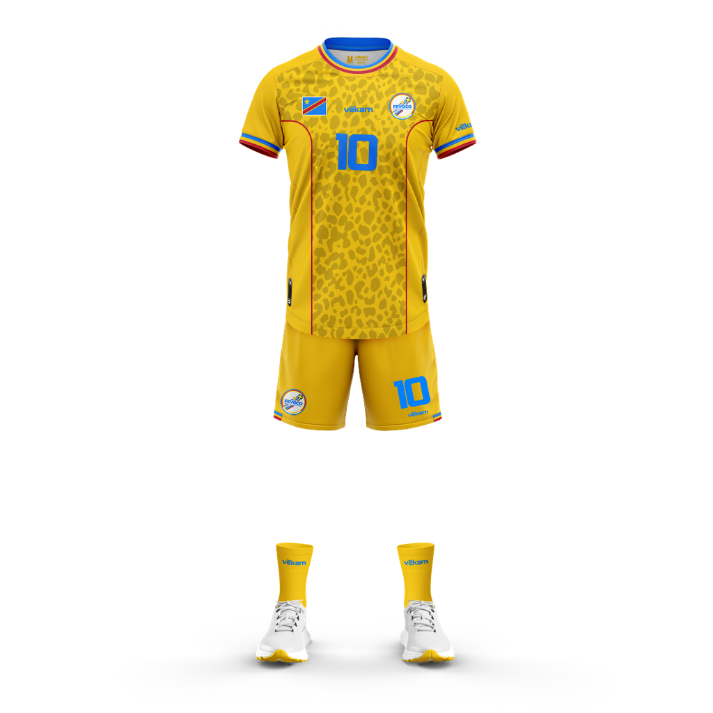 FEVOCO Kit de match H - Jaune