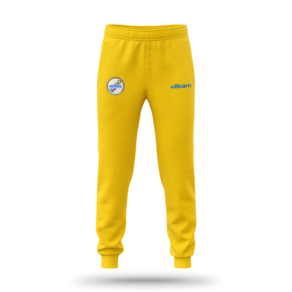 FEVOCO Bas de survêtement - Jaune